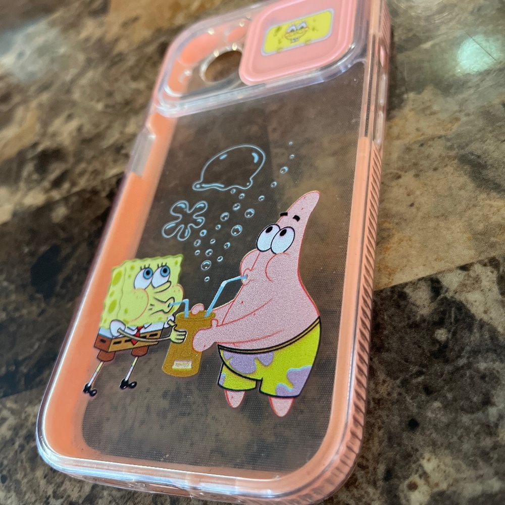 I phone 13 sponge bob square pants phone case